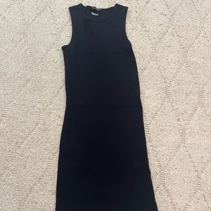 Black Thick Strap Dress